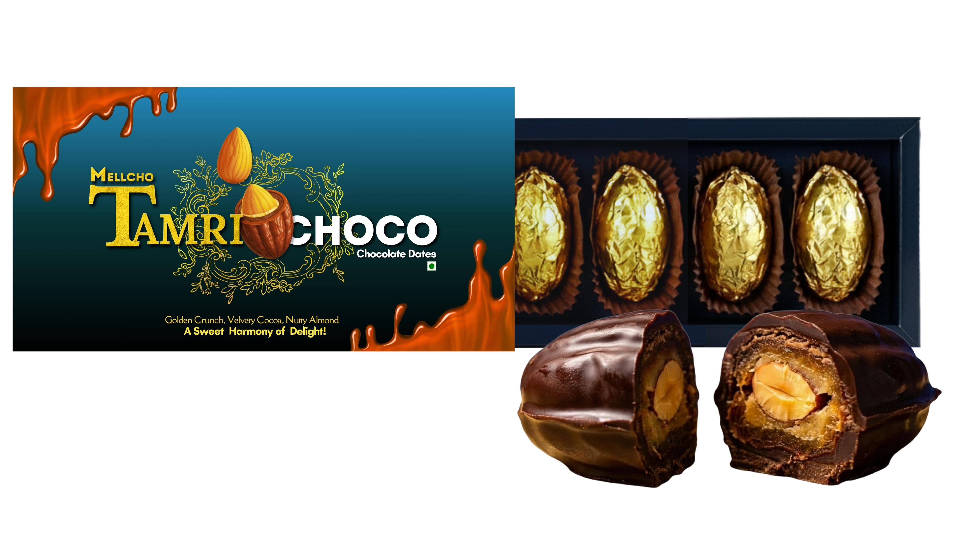 Mellcho Tamri Choco - Premium Chocolate Dates